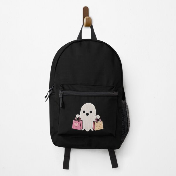 Item preview, Cute Ghost Shopping Kawaii Embroidery Patch Design designed and sold by ColorSplash123.