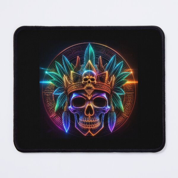 Item preview, Neon MesoAmerican designed and sold by VooDooTech Prompt Engine and Designs.