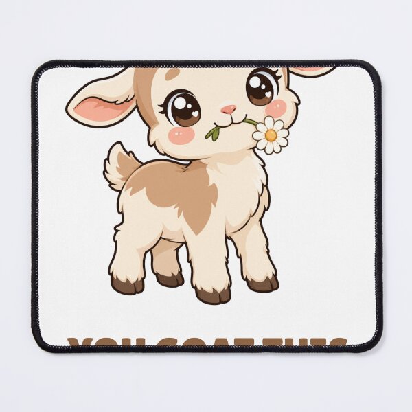 Item preview, You Goat This Cute Kawaii Goat designed and sold by BoosterShop.