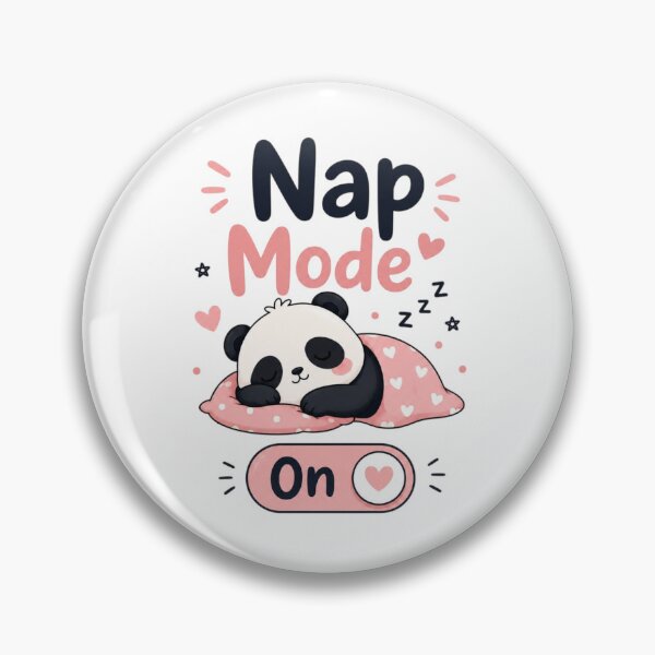Item preview, Nap Mode On Cute Sleepy Panda | Kawaii Nap Time Quote | Cozy Aesthetic Funny Animal Design designed and sold by Sanika arts .
