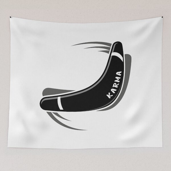 Item preview, Karma Always Comes Back designed and sold by Joel-QO.