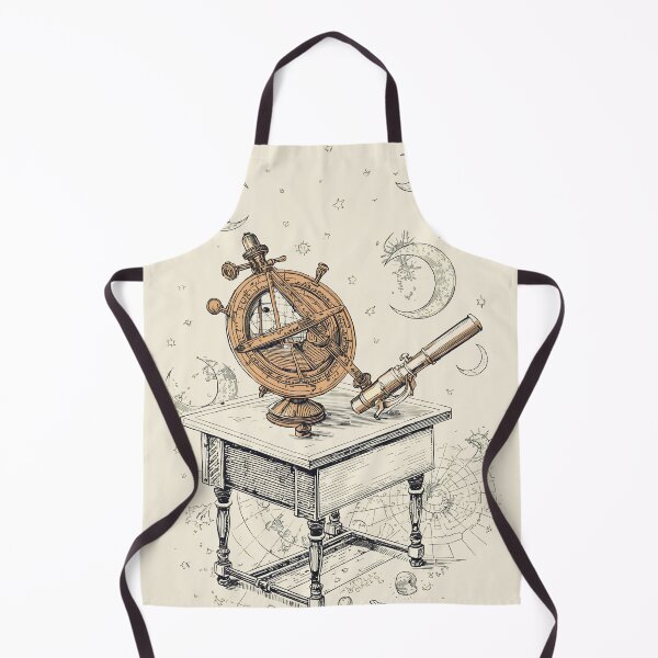Item preview, The Lunar Observatory Dark Academia Celestial Science Art designed and sold by Cozy Aesthetic design .