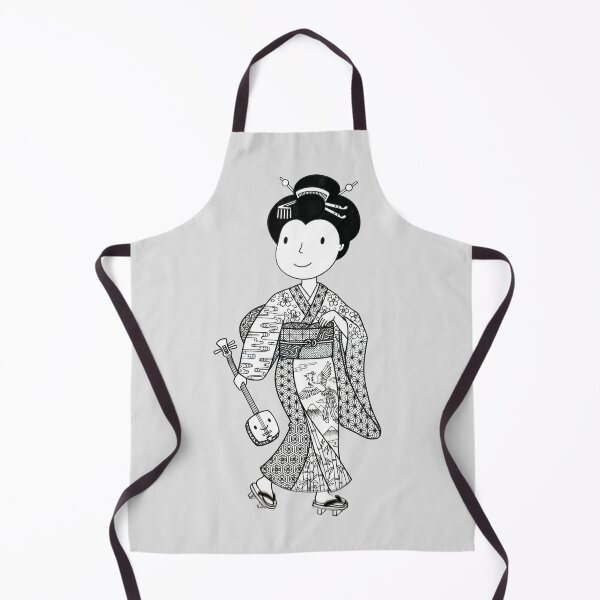Item preview, Japanese Woman Traditional Kimono Shamisen designed and sold by capricedefille.