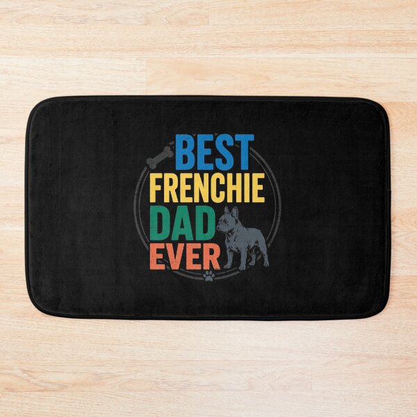 Item preview, Best Frenchie Dad Ever Retro Style Canine designed and sold by SoyLamderma.