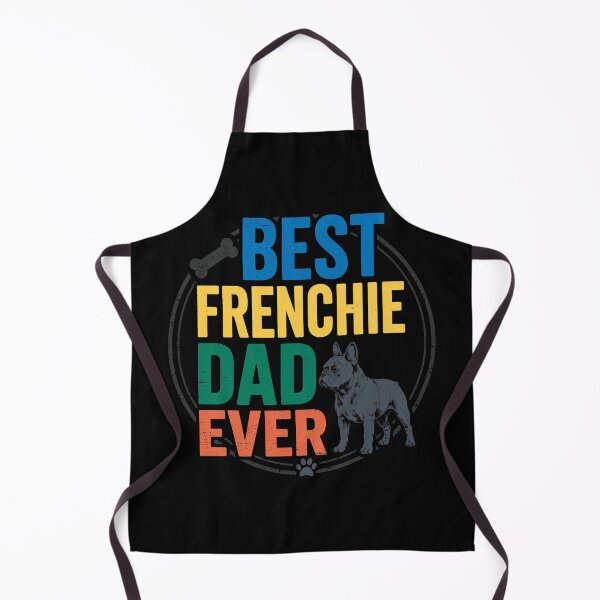 Item preview, Best Frenchie Dad Ever Retro Style Canine designed and sold by SoyLamderma.