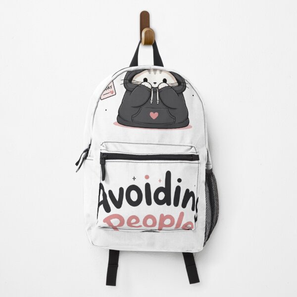 Item preview, Avoiding People Cute Introvert Cat Shirt | Kawaii Social Battery Low Funny Design designed and sold by Sanika arts .