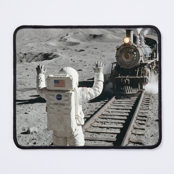 Item preview, Steamtrain on the moon designed and sold by WiseBow.