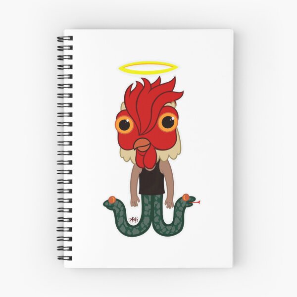 Item preview, Abraxas Gnostic Deity Cute Chibi Monster Ink Art designed and sold by Reneearss.