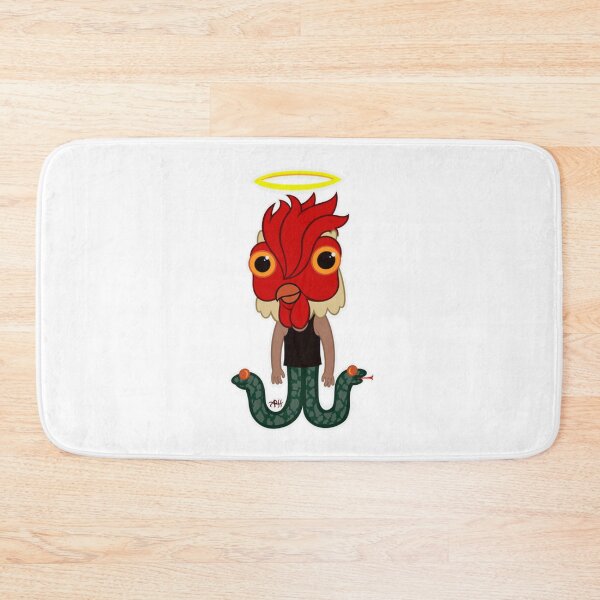 Item preview, Abraxas Gnostic Deity Cute Chibi Monster Ink Art designed and sold by Reneearss.
