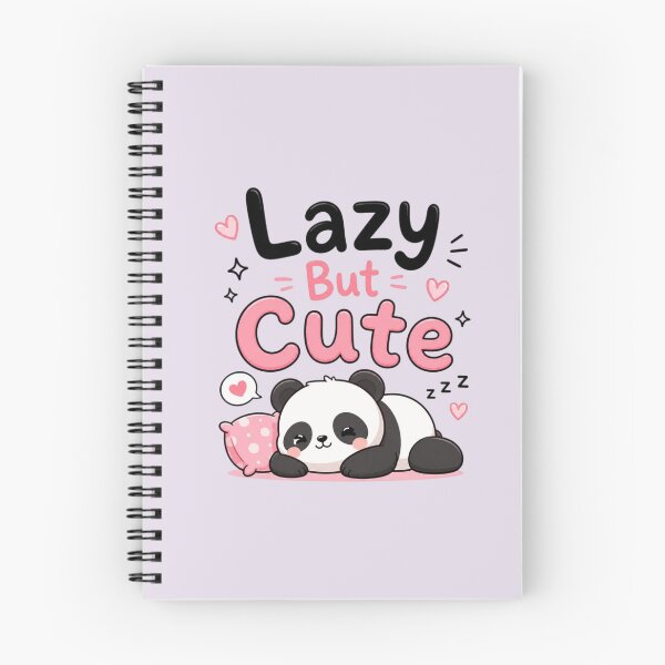 Item preview, Lazy But Cute Kawaii Panda | Cute Lazy Animal Aesthetic | Funny Introvert Sticker | Cozy Sleepy Panda Cartoon designed and sold by Sanika arts .