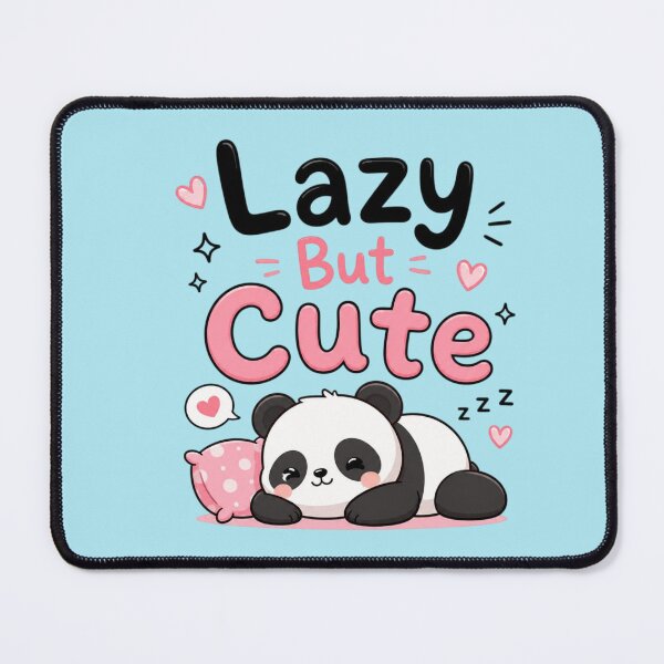 Item preview, Lazy But Cute Kawaii Panda | Cute Lazy Animal Aesthetic | Funny Introvert Sticker | Cozy Sleepy Panda Cartoon designed and sold by Sanika arts .