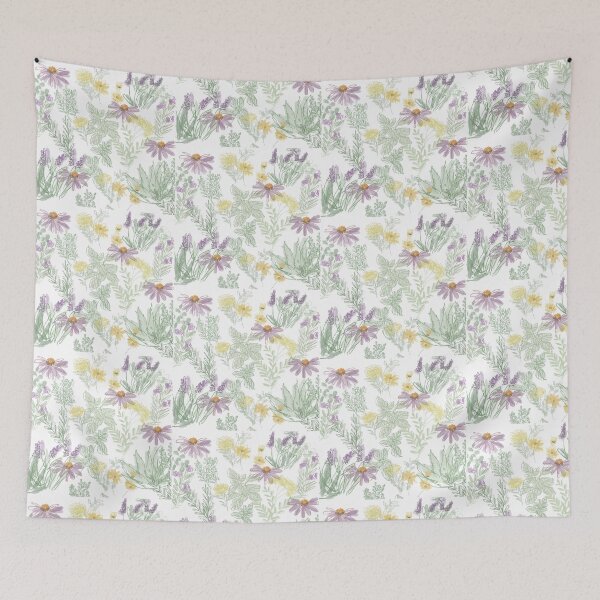 Item preview, floral art designed and sold by rachelsillust.