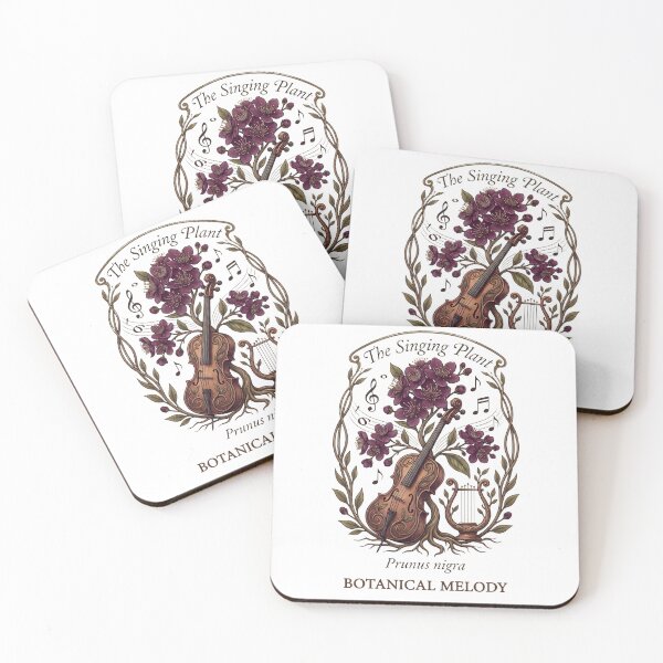 Item preview, Botanical Melody violin floral illustration T-Shirt | Nature music tee designed and sold by SONOONDESIGN.