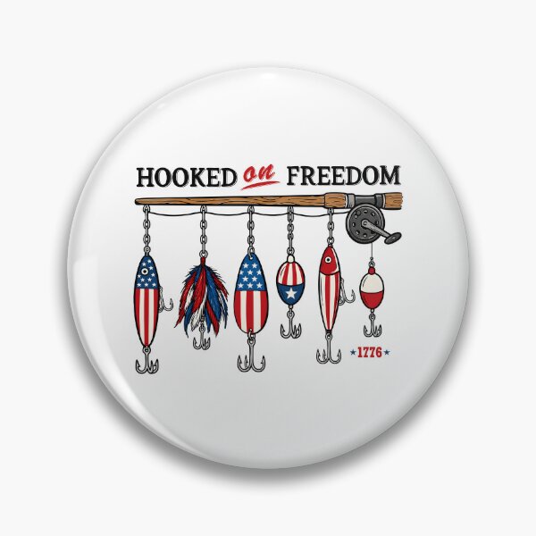 Item preview, Hooked On Freedom designed and sold by ElizabethMorri2.