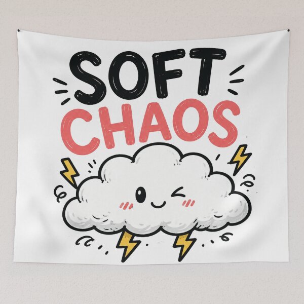 Item preview, Soft Chaos Cute Cloud Sticker designed and sold by Get-some-rest.
