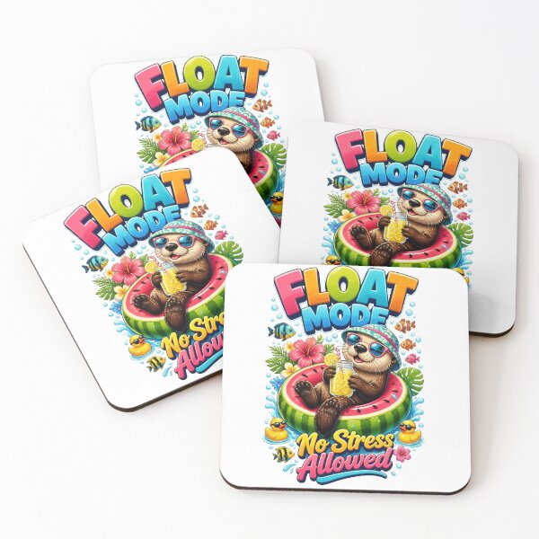 Item preview, Float Mode Otter Pool Party designed and sold by Sovereign Supply Co..