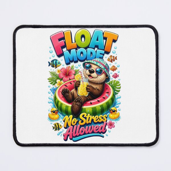 Item preview, Float Mode Otter Pool Party designed and sold by Sovereign Supply Co..