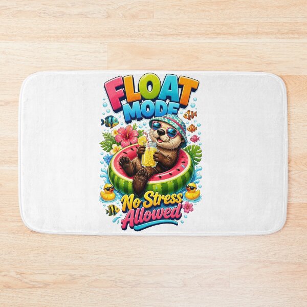 Item preview, Float Mode Otter Pool Party designed and sold by Sovereign Supply Co..