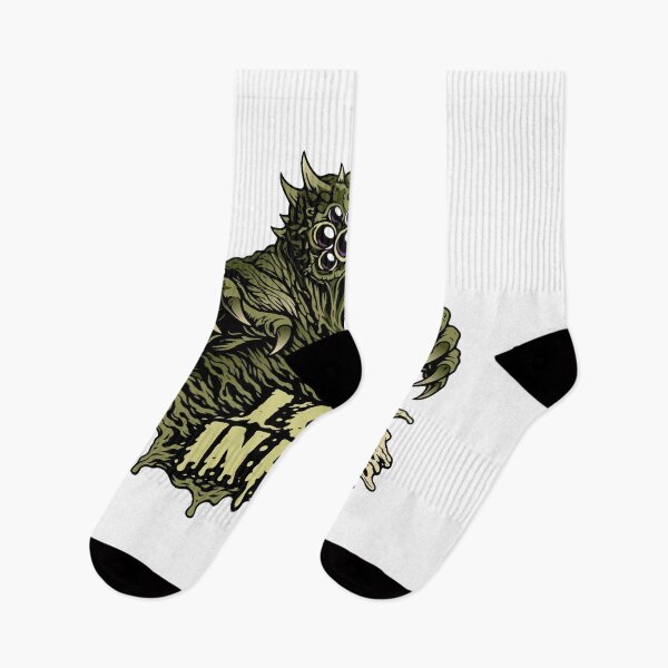 Item preview, I Come In Peace Monster Horror Alien Fun designed and sold by Pommes im Bett.