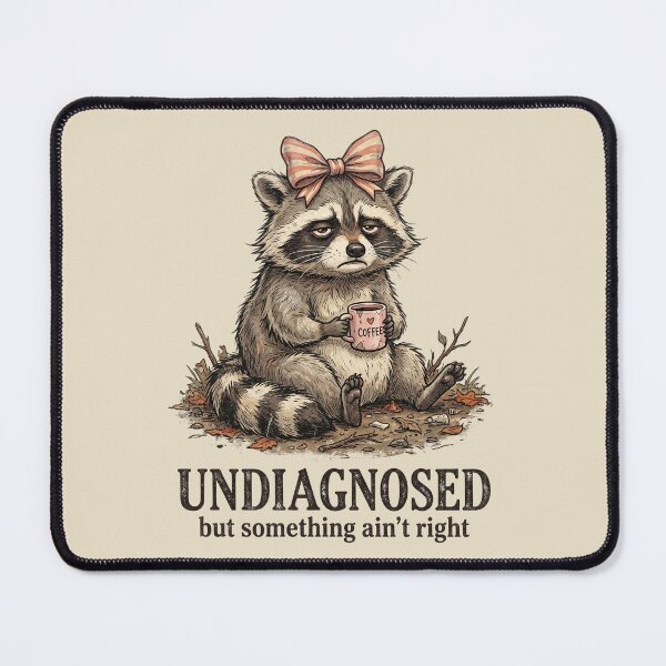 Item preview, Undiagnosed But Something Ain't Right Funny Saying designed and sold by dudelinart.
