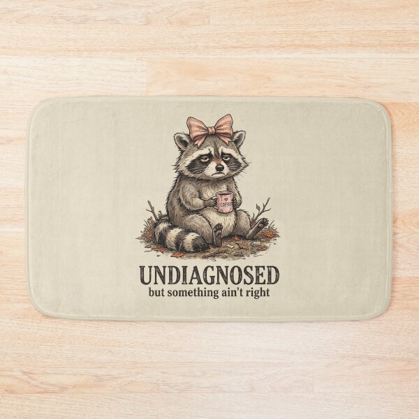 Item preview, Undiagnosed But Something Ain't Right Funny Saying designed and sold by dudelinart.