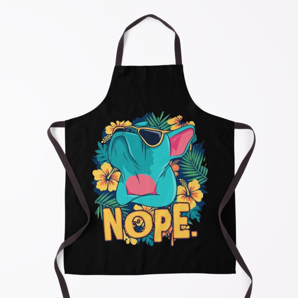 Item preview, Frenchie Attitude Sunglasses Nope Graphic designed and sold by SoyLamderma.