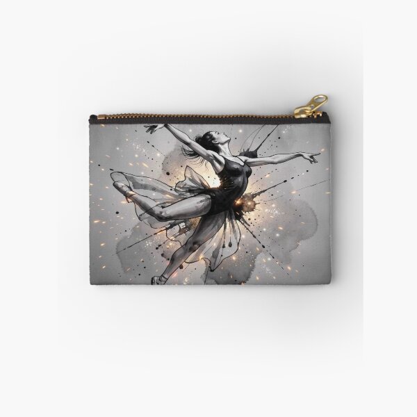 Item preview, Ballet Dancer – Ink Burst & Motion Glow, Monet Inspired designed and sold by FotoworldEdel.