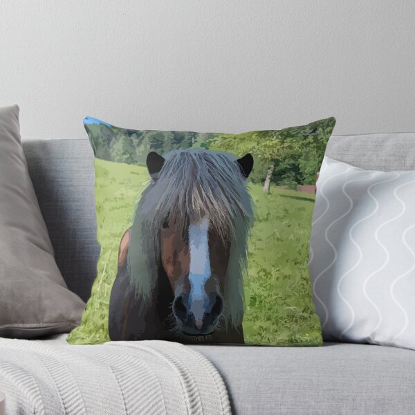 Item preview, A horse in the meadow designed and sold by JourneyLines.