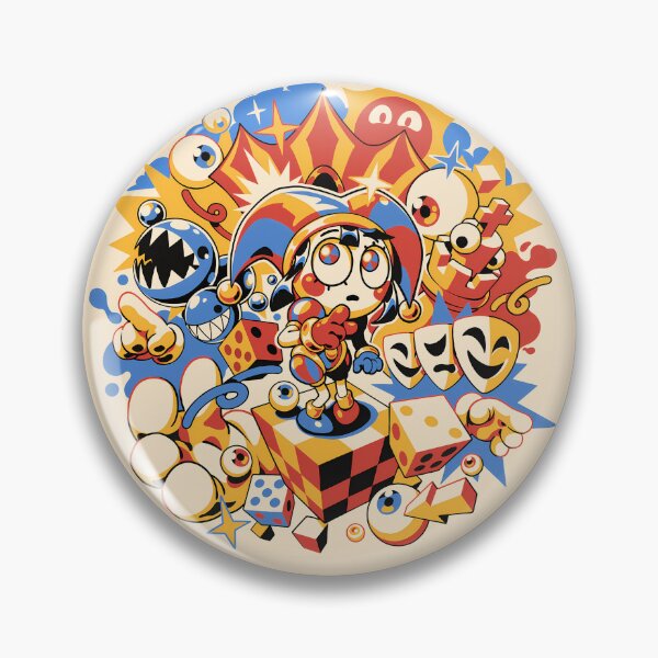 Item preview, The Amazing Digital Circus Cartoon designed and sold by Revoleos.