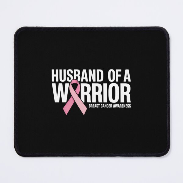 Item preview, Husband of a Warrior Pink Ribbon Breast Cancer Awareness designed and sold by SapfireStuArt.
