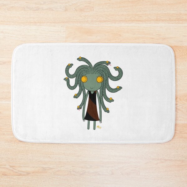 Item preview, Mermy Cute Chibi Siren Deep Sea Monster Ink Art designed and sold by Reneearss.