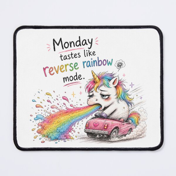 Item preview, Monday Tastes Like Reverse Rainbow Mode designed and sold by Tinosshop.