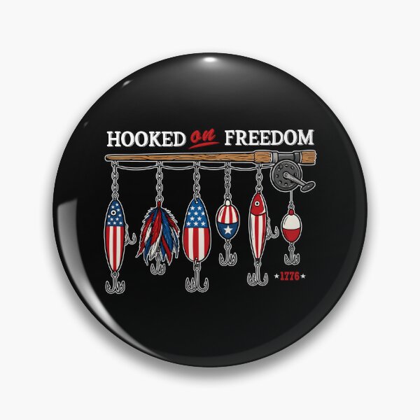 Item preview, Hooked On Freedom designed and sold by ElizabethMorri2.