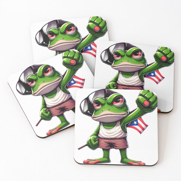 Item preview, Urban Boricua Frog designed and sold by Joel0708.