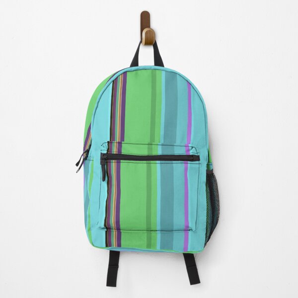 Item preview, Retro Aqua Green Vertical Stripe Pattern designed and sold by ccitypictures.