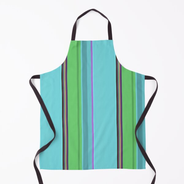 Item preview, Retro Aqua Green Vertical Stripe Pattern designed and sold by ccitypictures.