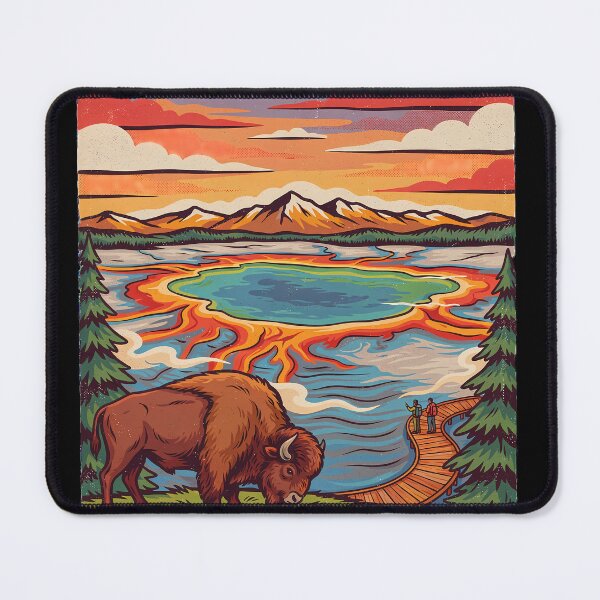 Item preview, Yellowstone Golden Sunset designed and sold by KristenosNehk.