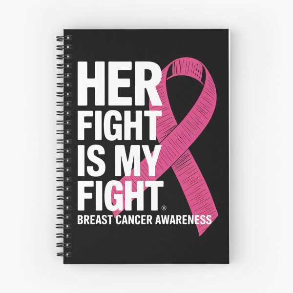 Item preview, Her Fight Is My Fight Pink Ribbon Breast Cancer Awareness designed and sold by SapfireStuArt.