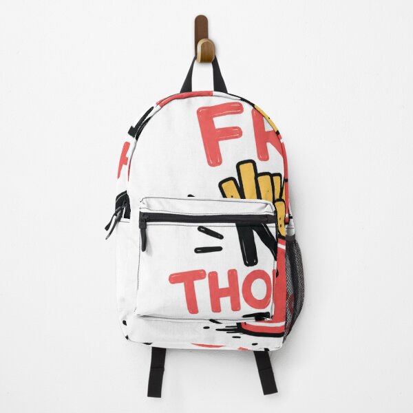 Item preview, No Thoughts Just Fries Funny Sticker designed and sold by Get-some-rest.
