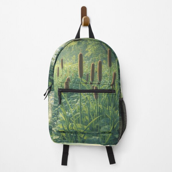 Item preview, Sunlit River and Cattails designed and sold by M-Y-A-R-T-.