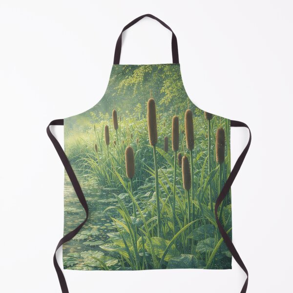 Item preview, Sunlit River and Cattails designed and sold by M-Y-A-R-T-.