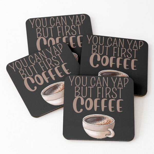 Item preview, Coffee lover adict funny quote designed and sold by HeartInThisArt .
