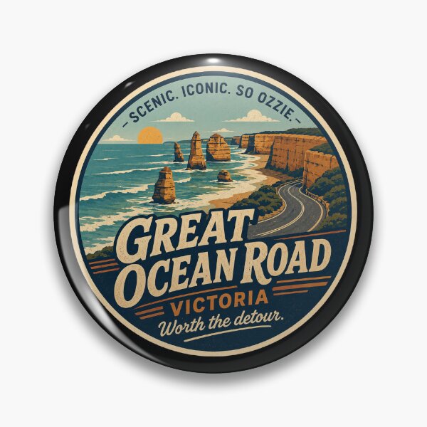 Item preview, Great Ocean Road Victoria Worth The Detour Scenic Iconic Funny Australia  designed and sold by Yellowriversss.