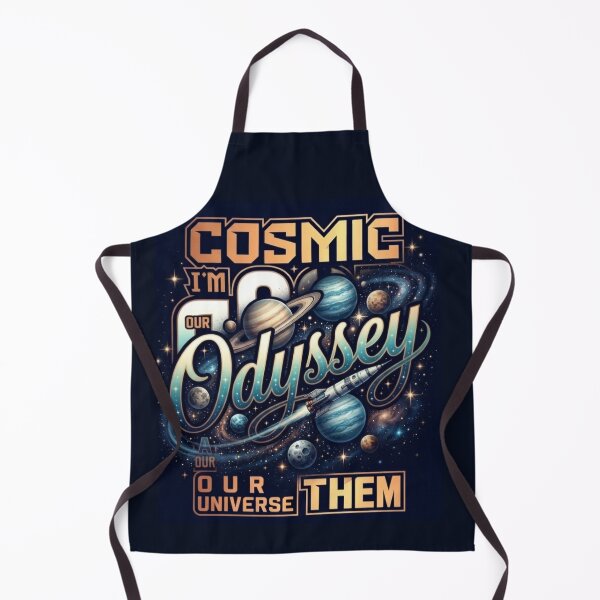 Item preview, Cosmic Odyssey – Space Exploration Typography Art designed and sold by Dogandesighn.