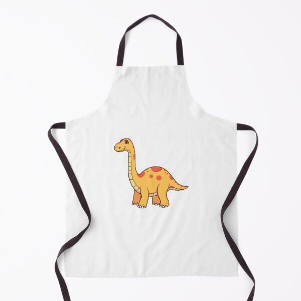 Artikelvorschau, Cute Brontosaurus AI Sticker – Smiling Long-Neck Dinosaur Cartoon entworfen und verkauft von Artisan Finds Online.