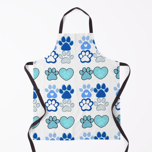 Item preview, Paw Prints in Blue designed and sold by TeeGeeTees.
