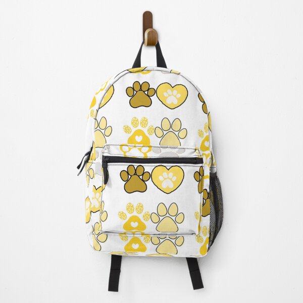 Item preview, Paw Prints in Yellow designed and sold by TeeGeeTees.