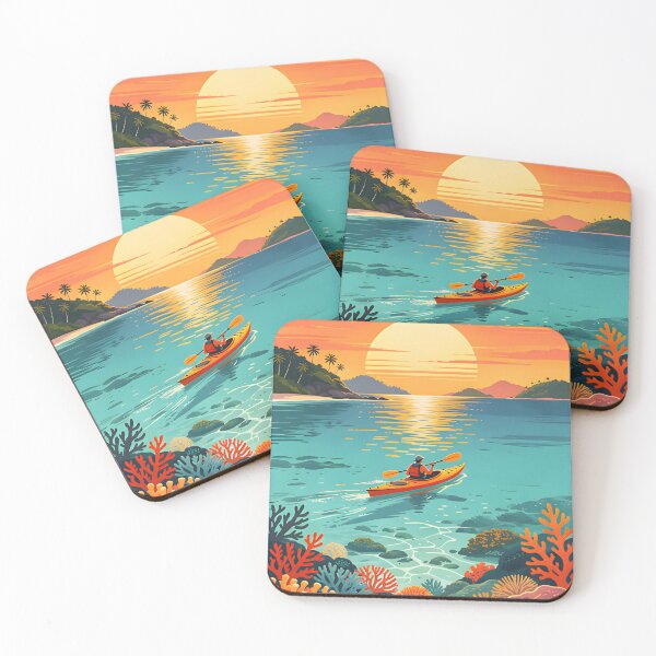 Item preview, Sunset Kayak Adventure – Tropical Thailand Lagoon designed and sold by Spirit of Siam.