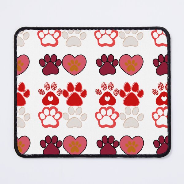 Item preview, Paw Prints in Red designed and sold by TeeGeeTees.