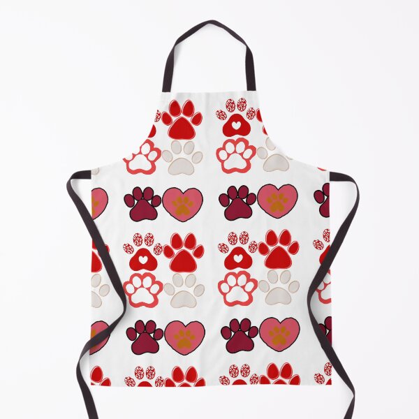 Item preview, Paw Prints in Red designed and sold by TeeGeeTees.
